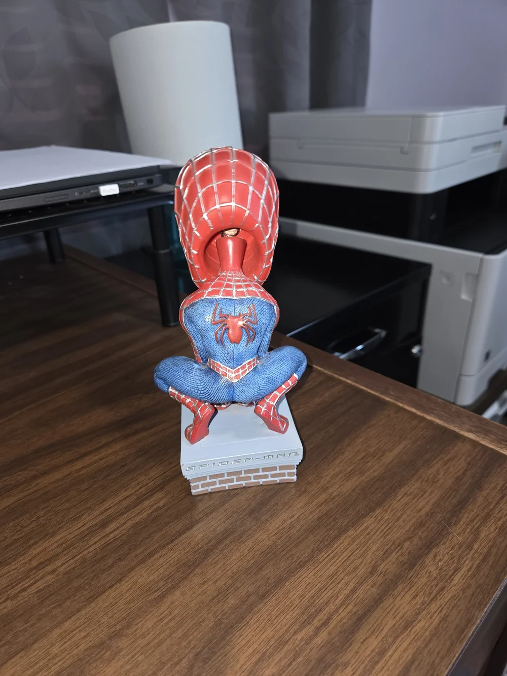 Marvel Comics Spider-Man Head Knocker/Bobblehead Figure By NECA 2002, Great!